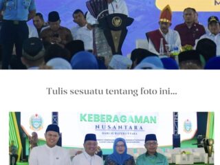 Dihadiri Wapres RI, Wabup Sergai Ikuti Ikrar Merajut Keberagaman Nusantara dari Sumatera Utara