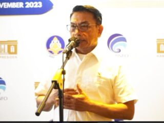 Kepala Staf Kepresidenan Jenderal TNI (Purn) Dr. Moeldoko, Pada Konferensi Pers Di Hotel Pullman Jakarta