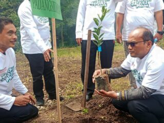 Dukung Penuh Penanaman 10 Juta Pohon, Pj Wali Kota Padangsidimpuan Letnan Mengharap Seluruh Pihak Ikut Andil