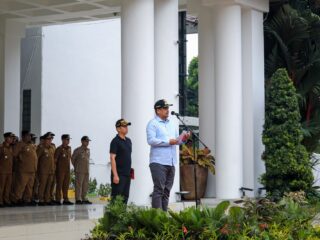 Bobby Nasution Pimpin Apel Penertiban APS Jelang Pemilu Serentak  2024