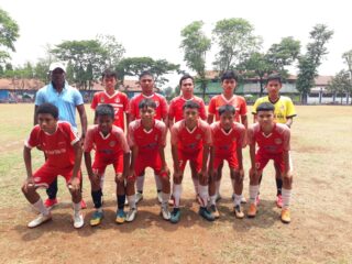 Pertandingan Persahabatan Teem SSB Indonesia Muda di Stadion Mini Legok Kabupaten Tangerang