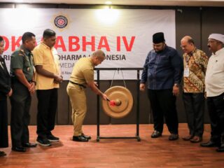 Bobby Nasution Buka Lokasabha ke IV PHDI Kota Medan
