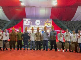 Kalapas Binjai Theo Adrianus Hadiri Syukuran HUT ke-57 Batalyon Arhanud 11/ WBY