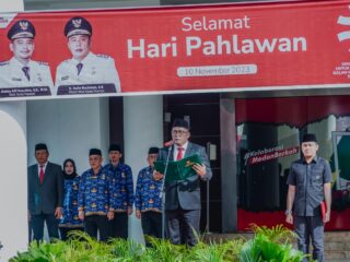 Wakil Wali Kota Medan Jadi Pembina Upacara Peringatan Hari Pahlawan