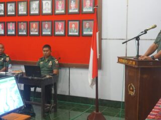 Terima Kunker Irpus Sterad, Dandim 1615/Lotim : Seluruh Prajurit TNI Adalah Bapulket.