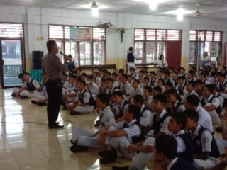 Polrestabes Medan Gelar Police Goes To School ke Yayasan SD, SMP, SMA/SMK Parulian 1 Medan