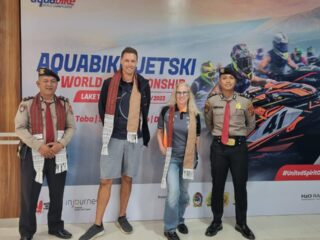 Polda Sumut Hadirkan Polisi Pariwisata aktif Berbahasa Inggris Dalam Aquabike Jetski World Championship