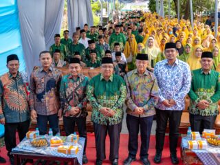 Bobby Nasution Hadiri Tabligh Akbar Sejuta Umat Dalam Rangka Milad Muhammadiyah ke 111
