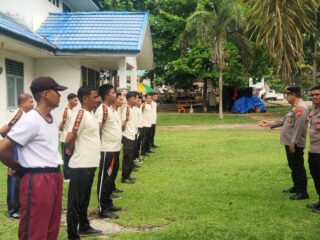 Sat Binmas Polres Kuansing Laksanakan Kegiatan Refreshment Pelatihan Terhadap Satpam di RSUD Teluk Kuantan