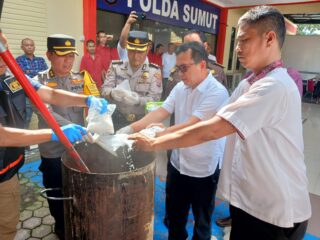 Polda Sumut Gelar Razia Gabungan Wilayah Perbatasan Riau- Sumut Padang -Sumut Aceh-Sumut Terus Lakukan Perburuan Jaringan Narkoba, Terbaru 2.112 Tersangka Ditangkap