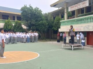 Sat Binmas Polres Binjai Laksanakan Bimbingan dan Penyuluhan kepada para Pelajar di Wilayah Hukum Polres Binjai