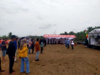 Kaur keuangan Se-kabupaten Lebak Lakukan family Gathering Di Pantai Sawarna.