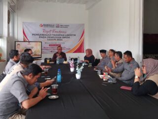 Jelang Pendistribusian Logistik, Panwaslu Kecamatan Cicalengka Himbau Anggota Jaga Soliditas dan Integritas