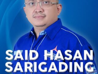Said Hasan Machdan Caleg DPR RI Dapil 1 Dari Partai Demokrat Sambut Kedatangan AHY Di Banjarmasin