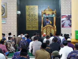 Safari Jumat, Wakapolda Sulbar di Masjid Nurul Iman Rimuku, Ini yang Dibahas!