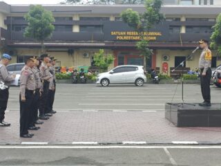 Tahapan Kampanye Operasi Mantap Brata 2023 - 2024, Polrestabes Kawal Kunjungan Capres Anies di Medan