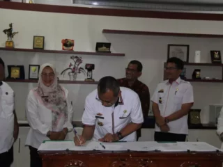 Pemkab Lamsel Perpanjang MoU Dengan BPJS Bandar Lampung