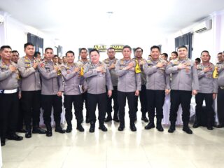 Operasi Mantap Brata Toba 2023-2024, Tim Itwasum Polri Kunjungi Polrestabes Medan