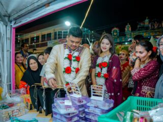 Hadiri Perayaan Deepavali Bersama Ribuan Umat Hindu, Bobby Nasution Dukung Deepavali Jadi Libur Nasional
