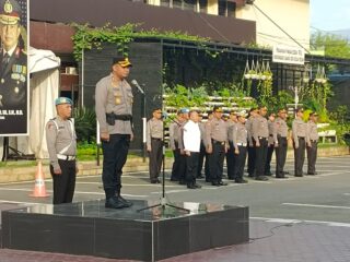 Pimpin Apel Terakhir, Waka Polrestabes Medan AKBP Dr. Yudhi Hery Setiawan: Kami Harap Pelayanan Semakin Baik