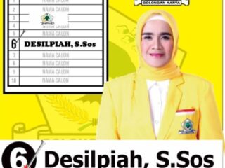 Desilpiah, S.Sos., Maju Pileg di Dapil I Palembang, Peduli Akan Kesehatan, Ekonomi dan Hukum Pada Perempuan dan Anak 