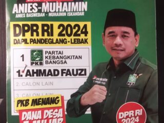 Gema Perubahan Jadi Moto Ahmad Fauzi, Caleg DPR RI Dapil Banten 1: "Kita Ubah Paradigma Dewan Datang Saat Pemilu Doang"