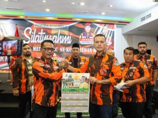 Silaturrahmi Dengan Kader MPC PP Medan dan Deliserdang, Musa Rajekshah Didukung 100 Persen Menuju DPR RI
