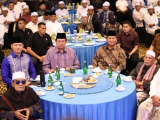 Prabowo Subianto Hadiri Peringatan 19 Tahun Tsunami Aceh Bersama SBY dan AHY