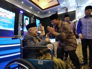 Prabowo Cerita Kronologi Rekonsiliasi dengan Tokoh GAM Muzakir Manaf