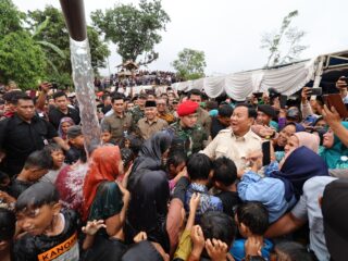 Resmikan 5 Sumber Air dari Kemhan-Unhan di Sukabumi, Prabowo: Ini Pengabdian untuk Masyarakat