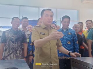PJ Gubernur Sumsel Resmikan Terminal Penumpang Pelabuhan Boom Baru Palembang 