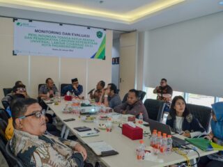 Pj. Wali Kota Padangsidimpuan Hadiri Monev Perlindungan Tenaga Kerja Rentan dan Peningkatan Cakup Kepesertaan ULC