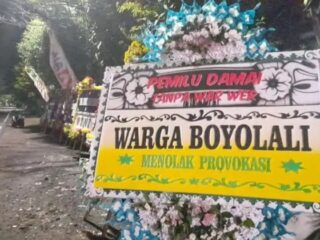 Banyaknya Karangan Bunga Pasca Insiden, Bukti Kecintaan dan Dukungan Masyarakat Terhadap TNI AD