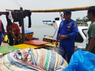 Mendapat Informasi Pengungsi Rohingya Masuk ke Perairan Sergai, Satpol Airud Polres Sergai Turun ke Lokasi
