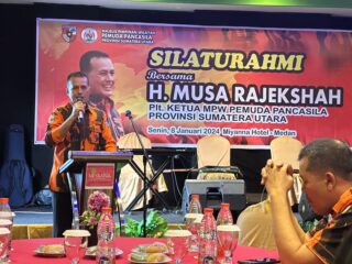 Silaturahmi Bersama Plt Ketua MPW Pemuda Pancasila Sumatera Utara H.Musa Rajekshah, Ini Kata Bang Ijeck