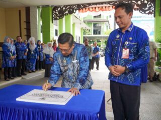Walikota Banjarmasin,H Ibnu Sina Lakukan Kunjungan Kerja Ke Dinas Kesehatan Kota Banjarmasin