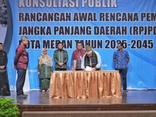 Tutup Konsultasi Publik RPJPD Kota Medan 2025-2045, Sekda : Masukan Masyarakat Sangat Penting