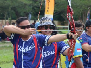 Kapolresta Deli Serdang Buka Kompetisi Panahan Plantation Archery Open Piala Kapolresta Deli Serdang 2024