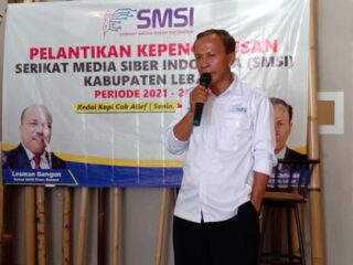 Ketua SMSI Lebak, Ajak Masyarakat Bersinergi Sukseskan Pemilu 2024 Damai