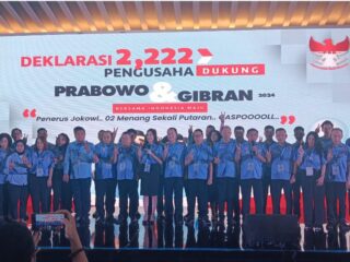 Deklarasi 2,222 Pengusaha Dukung Prabowo - Gibran