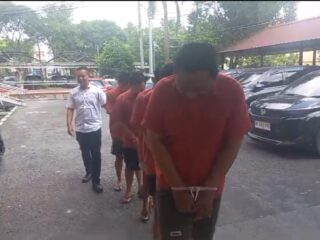 Polda Sumut Ungkap Sindikat Curanmor dan STNK Palsu, 5 Pelaku Ditangkap