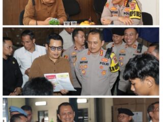 Siap Amankan Pemilu, Kapolresta Tangerang Tinjau Gudang Logistik KPU