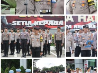 Pesan Apel Pagi Wakapolresta Tangerang : Tingkatkan Semangat Kerja, Kunci Sukses Bersama
