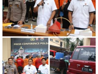Satreskrim Polresta Tangerang Bongkar Praktik Penyalahgunaan BBM