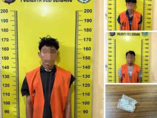 Berantas Narkoba, Sat Resnarkoba Polresta Deli Serdang Laksanakan GKN