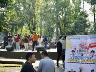 Dinas Pariwisata Medan Gelar “Kreatif Anak Medan” di Taman A Yani