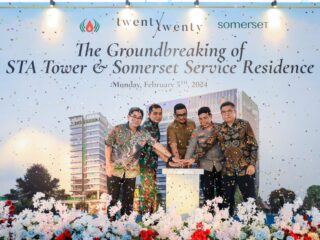 Groundbreaking Pembangunan Gedung STA Tower, Bobby Nasution: Roda Perekonomian Kota Medan Semakin Baik