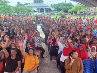 Rakyat Sulawesi Utara Bersama Wenny Lumentut Rebut Satu Kursi DPR RI Jangan Lupa Coblos Nomor 5 PDI-P