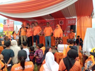 Partai Buruh Se-Bandung Raya Gelar Kampanye Terbuka di Lapangan Manirancan Majalaya