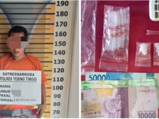 Simpan Sabu Dalam Lemari, Seorang Karyawan Swasta Ditangkap Sat Narkoba Polres Tebing Tinggi